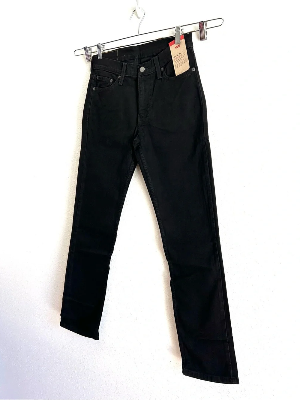 Levi's 511 Slim Jeans Men's Size 30x32 Black Denim Stretch Classic
